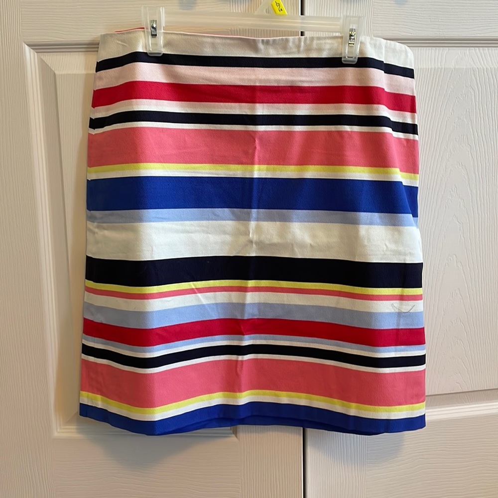Striped dress skirt